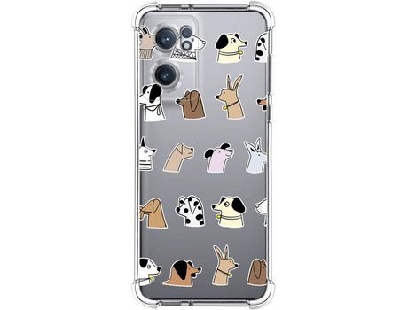 Funda para Oneplus Nord CE 2 5G TUMUNDOSMARTPHONE Dibujos Antigolpes Perros Multicolor