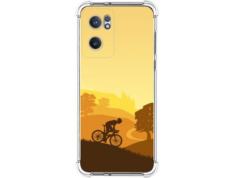 Funda para Oneplus Nord CE 2 5G TUMUNDOSMARTPHONE Dibujos Antigolpes Ciclista Multicolor