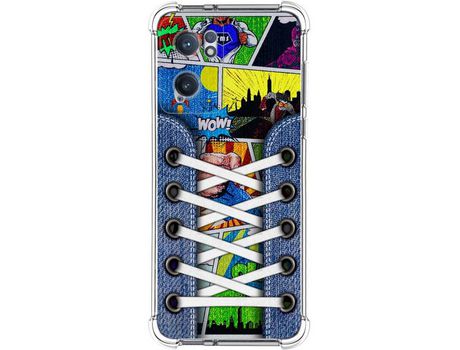 Funda para Oneplus Nord CE 2 5G TUMUNDOSMARTPHONE Dibujos Antigolpes Zapatillas 14 Multicolor