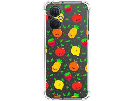 Funda para Oppo A96 5G TUMUNDOSMARTPHONE Dibujos Antigolpes Frutas 01 Multicolor