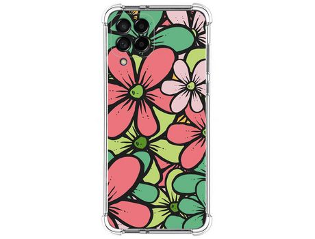 Funda para Samsung Galaxy M53 5G TUMUNDOSMARTPHONE Dibujos Antigolpes Flores 02 Multicolor