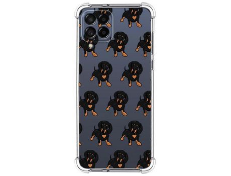 Funda para Samsung Galaxy M53 5G TUMUNDOSMARTPHONE Dibujos Antigolpes Perros 10 Multicolor