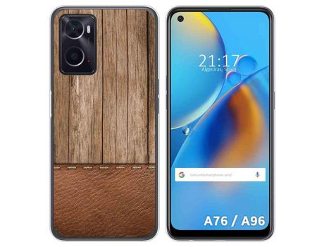 Funda para Oppo A76 / A96 TUMUNDOSMARTPHONE Dibujos Madera 09 Multicolor
