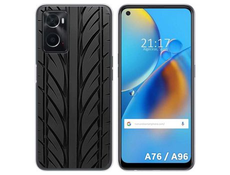 Funda para Oppo A76 / A96 TUMUNDOSMARTPHONE Dibujos Neumatico Multicolor