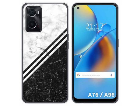 Funda para Oppo A76 / A96 TUMUNDOSMARTPHONE Dibujos Mármol 01 Multicolor