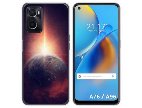 Funda para Oppo A76 / A96 TUMUNDOSMARTPHONE Dibujos Tierra Multicolor