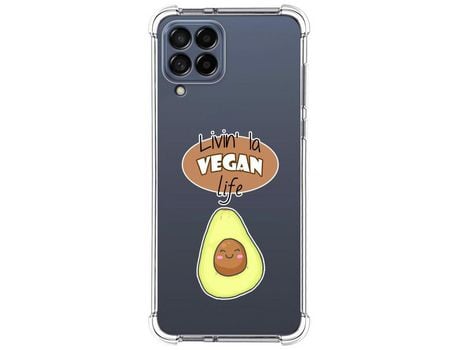 Funda para Samsung Galaxy M33 5G TUMUNDOSMARTPHONE Dibujos Antigolpes Vegan Life Multicolor