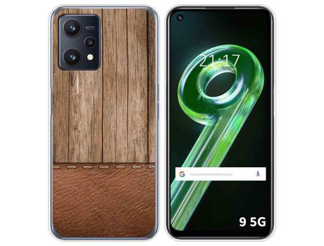 Funda para Realme 9 5G TUMUNDOSMARTPHONE Dibujos Madera 09 Multicolor