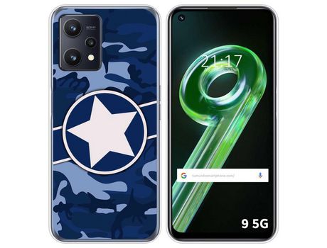 Funda para Realme 9 5G TUMUNDOSMARTPHONE Dibujos Camuflaje 03 Multicolor