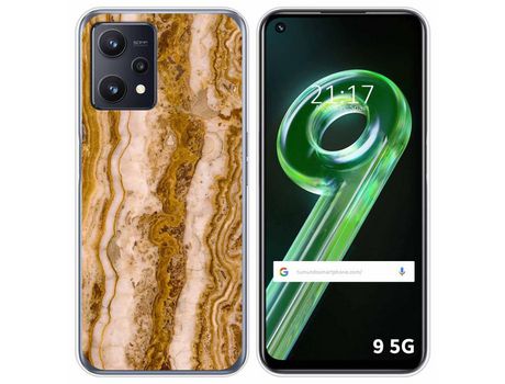 Funda para Realme 9 5G TUMUNDOSMARTPHONE Dibujos Mármol 10 Multicolor