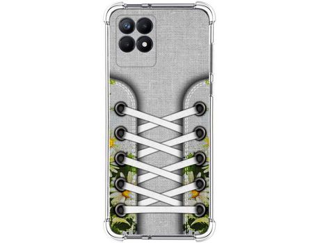 Funda para Realme Narzo 50 TUMUNDOSMARTPHONE Dibujos Antigolpes Zapatillas 08 Multicolor