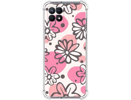 Funda para Realme Narzo 50 TUMUNDOSMARTPHONE Dibujos Antigolpes Flores 09 Multicolor