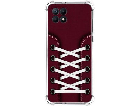 Funda para Realme Narzo 50 TUMUNDOSMARTPHONE Dibujos Antigolpes Zapatillas 17 Multicolor