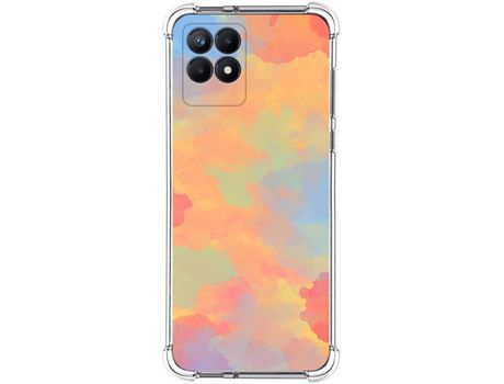 Funda para Realme Narzo 50 TUMUNDOSMARTPHONE Dibujos Antigolpes Acuarela 08 Multicolor