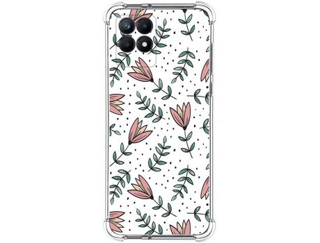 Funda para Realme Narzo 50 TUMUNDOSMARTPHONE Dibujos Antigolpes Flores 01 Multicolor