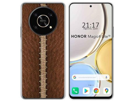 Funda para Huawei Honor Magic 4 Lite TUMUNDOSMARTPHONE Dibujos Cuero 01 Multicolor