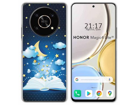 Funda para Huawei Honor Magic 4 Lite TUMUNDOSMARTPHONE Dibujos Libro Cuentos Multicolor