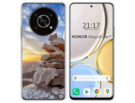 Funda para Huawei Honor Magic 4 Lite TUMUNDOSMARTPHONE Dibujos Sunset Multicolor