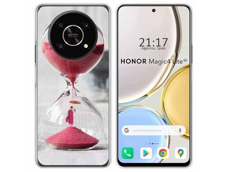 Funda para Huawei Honor Magic 4 Lite TUMUNDOSMARTPHONE Dibujos Reloj Multicolor