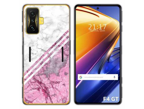 Funda para Xiaomi Poco F4 GT 5G TUMUNDOSMARTPHONE Dibujos Mármol 03 Multicolor