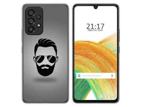 Funda para Samsung Galaxy A33 5G TUMUNDOSMARTPHONE Dibujos Barba Multicolor