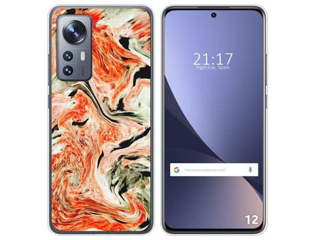 Funda para Xiaomi 12 / 12X 5G TUMUNDOSMARTPHONE Dibujos Mármol 12 Multicolor