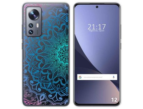 Funda para Xiaomi 12 / 12X 5G TUMUNDOSMARTPHONE Dibujos Transparente Mandala Multicolor