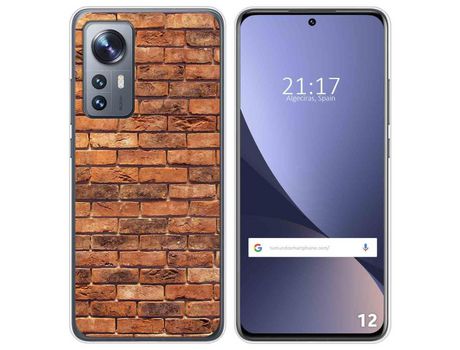 Funda para Xiaomi 12 / 12X 5G TUMUNDOSMARTPHONE Dibujos Ladrillo 04 Multicolor