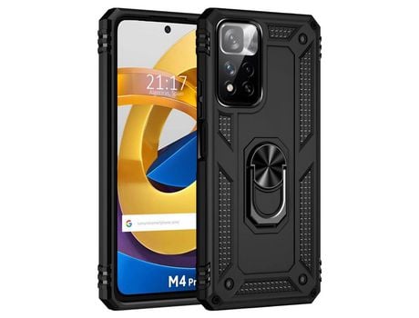 Funda para Xiaomi POCO M4 Pro 5G TUMUNDOSMARTPHONE Tough Armor Negro