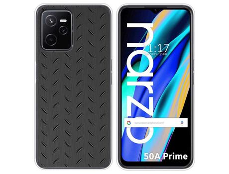 Funda para Realme Narzo 50A Prime TUMUNDOSMARTPHONE Dibujos Metal Multicolor