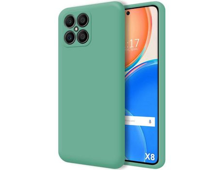 Funda para Huawei Honor X8 TUMUNDOSMARTPHONE Silicona Líquida Verde