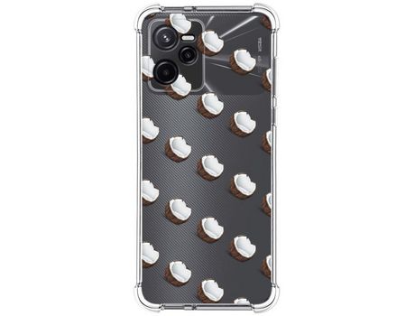 Funda para Realme Narzo 50A Prime TUMUNDOSMARTPHONE Dibujos Antigolpes Cocos Multicolor