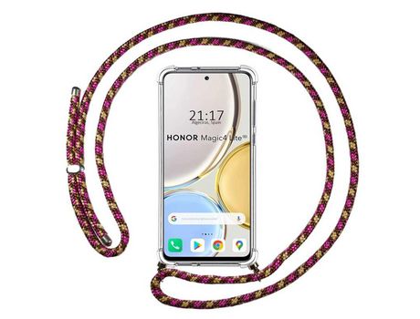Funda para Huawei Honor Magic 4 Lite TUMUNDOSMARTPHONE Colgante Rosa