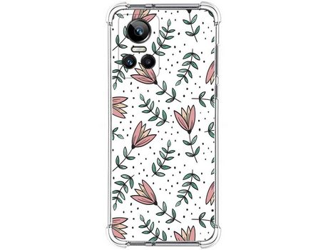 Funda para Realme GT Neo 3 5G TUMUNDOSMARTPHONE Dibujos Antigolpes Flores 01 Multicolor