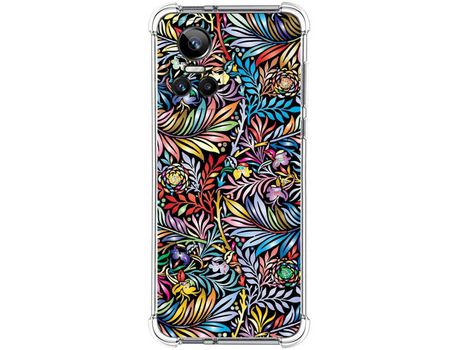 Funda para Realme GT Neo 3 5G TUMUNDOSMARTPHONE Dibujos Antigolpes Flores 04 Multicolor
