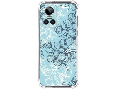 Funda para Realme GT Neo 3 5G TUMUNDOSMARTPHONE Dibujos Antigolpes Flores 03 Multicolor