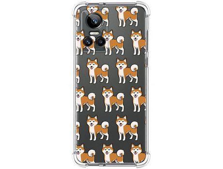 Funda para Realme GT Neo 3 5G TUMUNDOSMARTPHONE Dibujos Antigolpes Perros 08 Multicolor