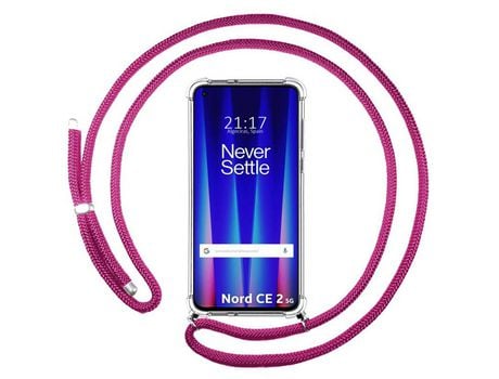 Funda para Oneplus Nord CE 2 5G TUMUNDOSMARTPHONE Colgante Rosa
