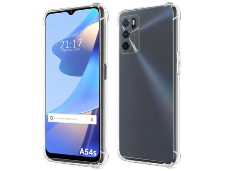 Funda para Oppo A54s TUMUNDOSMARTPHONE Antigolpes Transparente