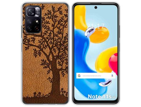Funda para Xiaomi Redmi Note 11s 5G TUMUNDOSMARTPHONE Dibujos Cuero 03 Multicolor