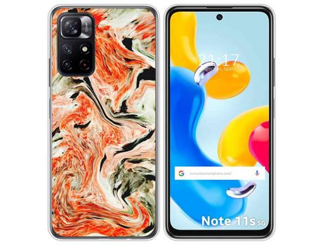 Funda para Xiaomi Redmi Note 11s 5G TUMUNDOSMARTPHONE Dibujos Mármol 12 Multicolor