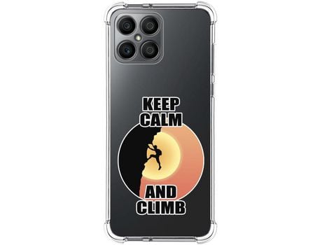 Funda para Huawei Honor X8 TUMUNDOSMARTPHONE Dibujos Antigolpes Hombre Escalada Multicolor