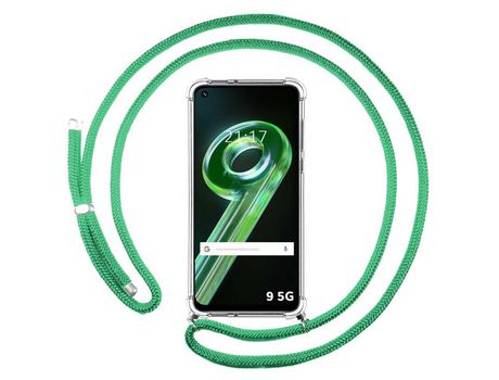 Funda para Realme 9 5G TUMUNDOSMARTPHONE Colgante Verde
