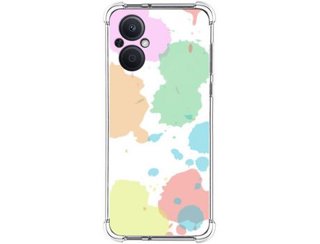 Funda para Oppo A96 5G TUMUNDOSMARTPHONE Dibujos Antigolpes Acuarela 05 Multicolor