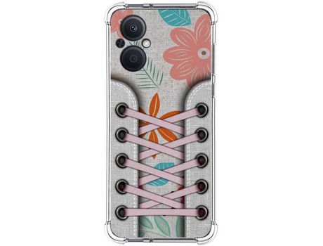 Funda para Oppo A96 5G TUMUNDOSMARTPHONE Dibujos Antigolpes Zapatillas 09 Multicolor