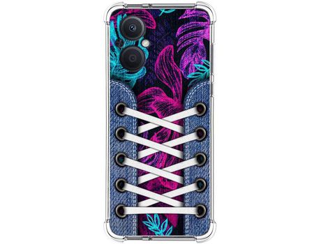 Funda para Oppo A96 5G TUMUNDOSMARTPHONE Dibujos Antigolpes Zapatillas 07 Multicolor