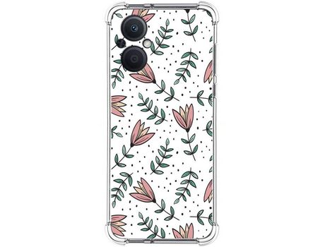 Funda para Oppo A96 5G TUMUNDOSMARTPHONE Dibujos Antigolpes Flores 01 Multicolor