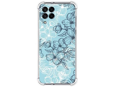 Funda para Samsung Galaxy M53 5G TUMUNDOSMARTPHONE Dibujos Antigolpes Flores 03 Multicolor