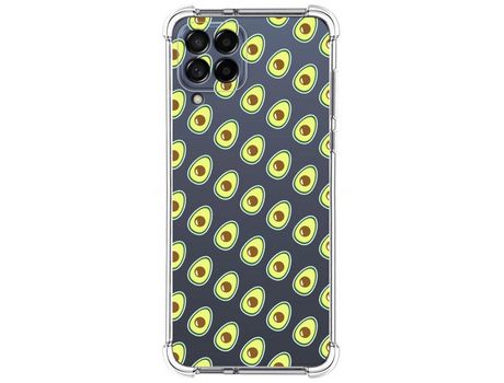 Funda para Samsung Galaxy M53 5G TUMUNDOSMARTPHONE Dibujos Antigolpes Aguacate Multicolor