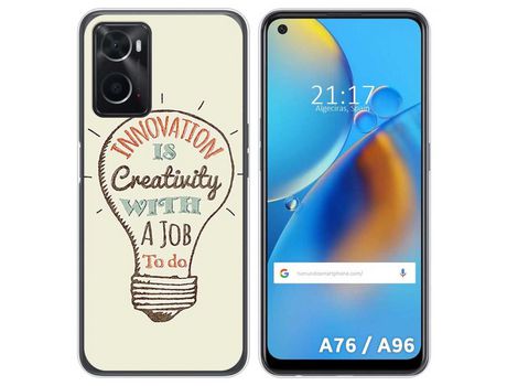Funda para Oppo A76 / A96 TUMUNDOSMARTPHONE Dibujos Creativity Multicolor
